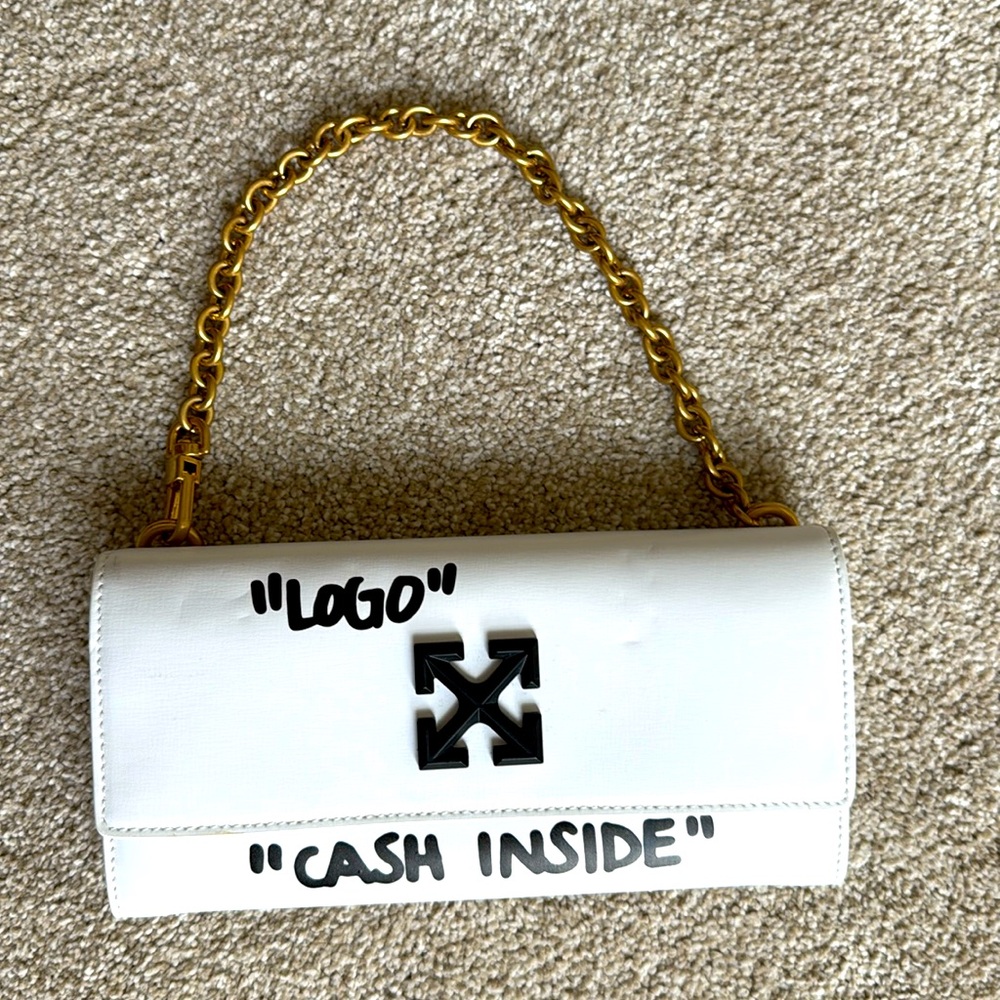 Off White Jitney Bag new never used. Off-White
